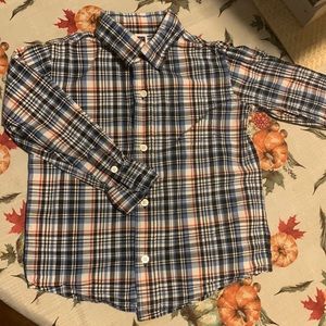 Janie and Jack button down shirt size 3.
